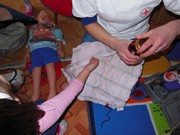 Malování na dřevěné magnetky